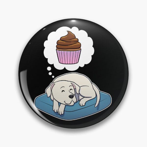 Aperçu de l'œuvre Dogo Argentino dreaming about Cupcake créée et vendue par DoggieDelights.