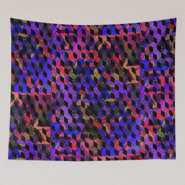 Item preview, abstract geometric painting 3 designed and sold by Real-texture.