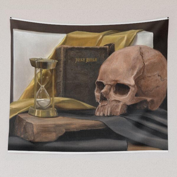 Item preview, Memento Mori - Catholic Art designed and sold by Monica Skrzypczak.