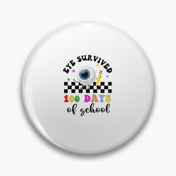 Item preview, I Eye Survived 100 Days Of School designed and sold by sasigifts.