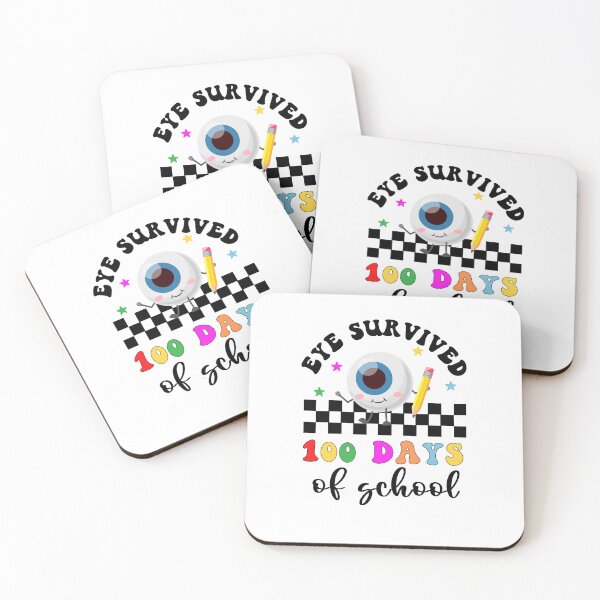 Item preview, I Eye Survived 100 Days Of School designed and sold by sasigifts.