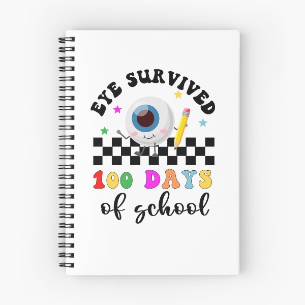 Item preview, I Eye Survived 100 Days Of School designed and sold by sasigifts.