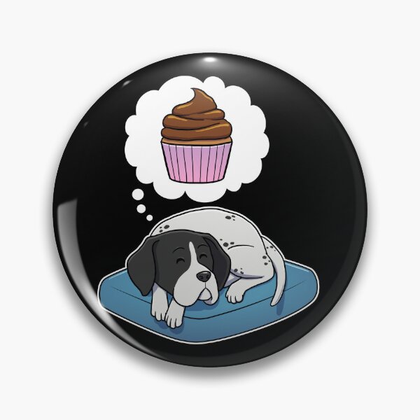 Artikelvorschau, English Pointer dreaming about Cupcake entworfen und verkauft von DoggieDelights.