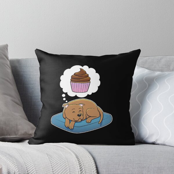 Artikelvorschau, Staffordshire Bull Terrier dreaming about Cupcake entworfen und verkauft von DoggieDelights.