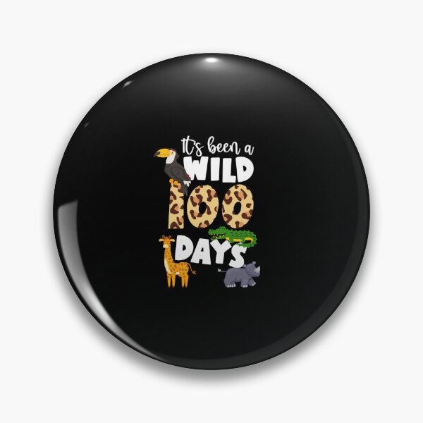 Item preview, Wild 100 Days Of School 100th Day Animals designed and sold by sasigifts.
