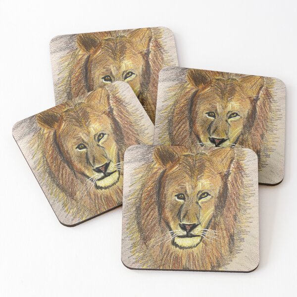 Item preview, Lion Portrait designed and sold by shaikenbakeart.