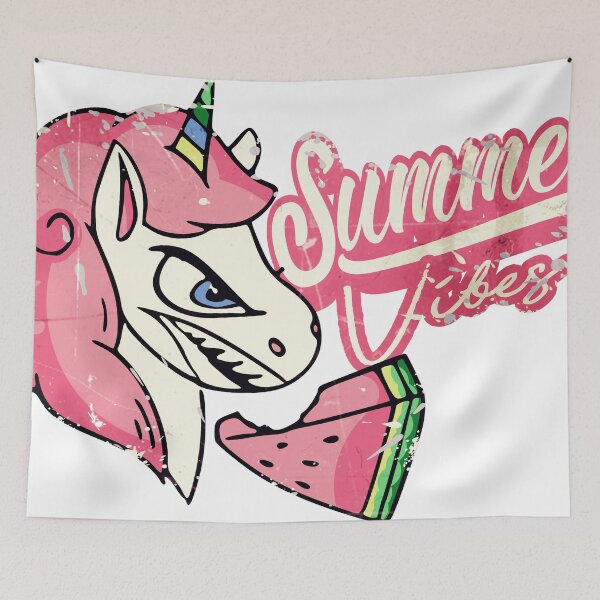 Item preview, unicorn summer melon shirt designed and sold by siiiiibby.