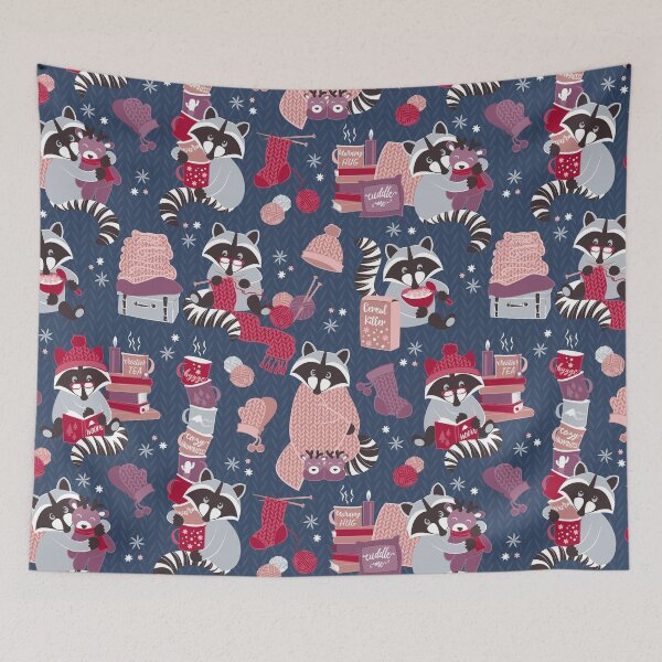 Item preview, Hygge raccoon designed and sold by SelmaCardoso.