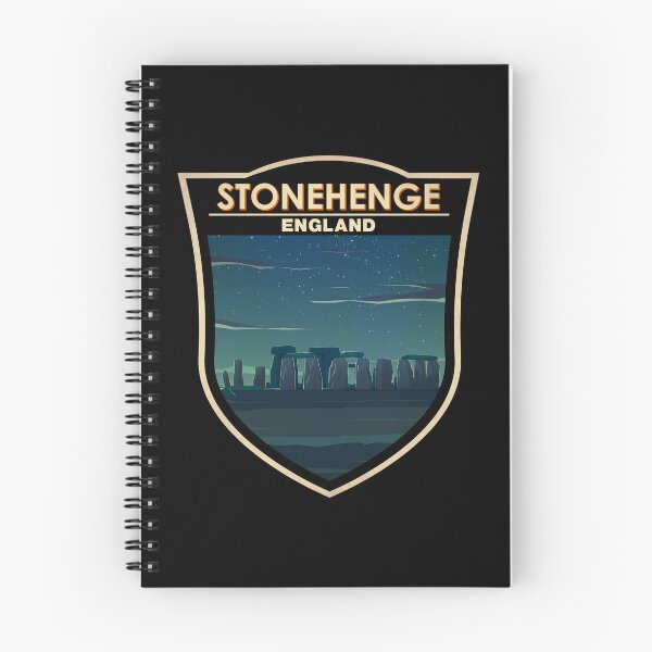 Item preview, Stonehenge England Travel Art Badge designed and sold by KrisSidDesigns.