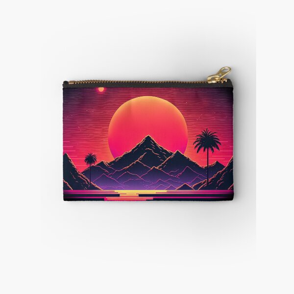 Item preview, Galactic Vista: Neon Mountain Oasis designed and sold by Mullet Monkey.