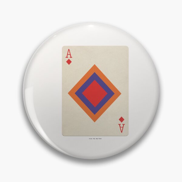 Item preview, ACE OF DIAMONDS - RETRO ACE PLAYING CARD ILLUSTRATION - VINTAGE POKER designed and sold by HoneymoonHotel.