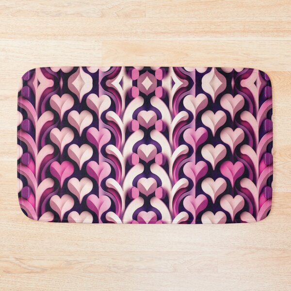 Item preview, Heart 3d Pattern designed and sold by Witsprings.