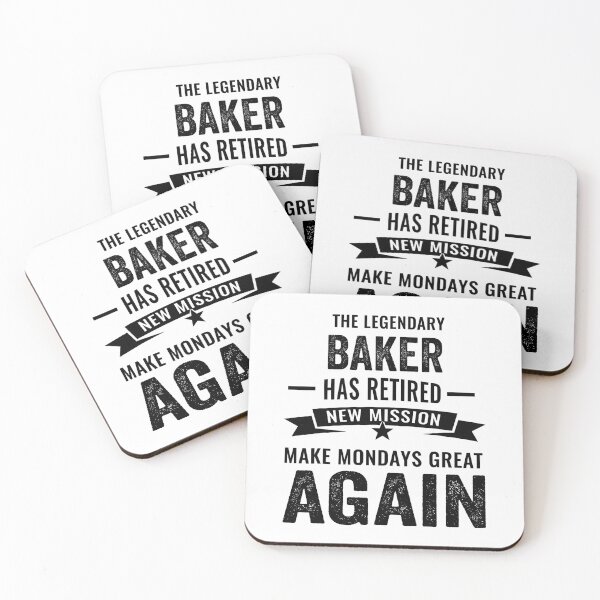 Item preview, This legendary baker has retired not my problem, retirement party designed and sold by Dogs Geeky⭐⭐⭐⭐⭐.