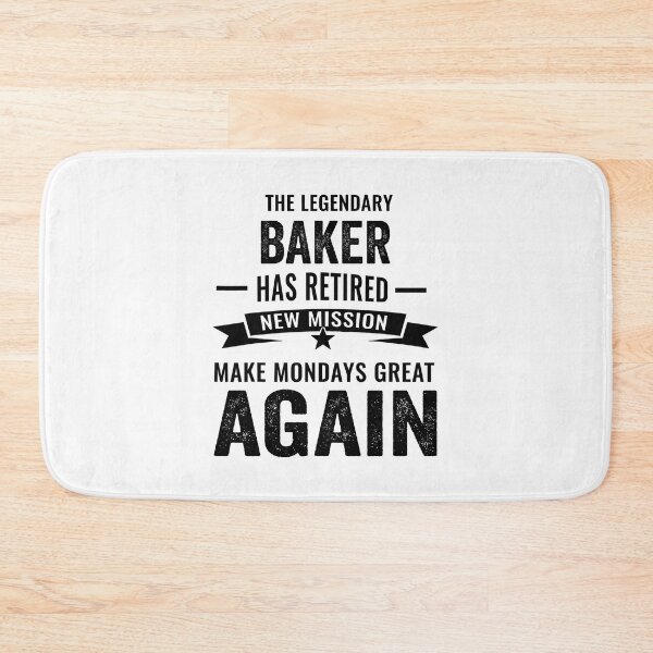 Item preview, This legendary baker has retired not my problem, retirement party designed and sold by Dogs Geeky⭐⭐⭐⭐⭐.