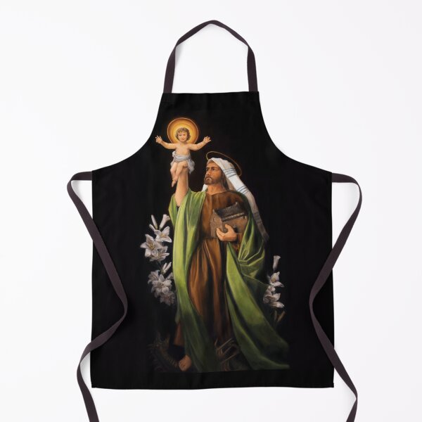 Item preview, Saint Joseph, Pillar of the Domestic Life, catholic art designed and sold by Monica Skrzypczak.