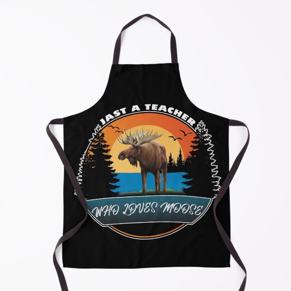 Item preview, Just A Teacher Who Loves Moose designed and sold by UA-Shirts.