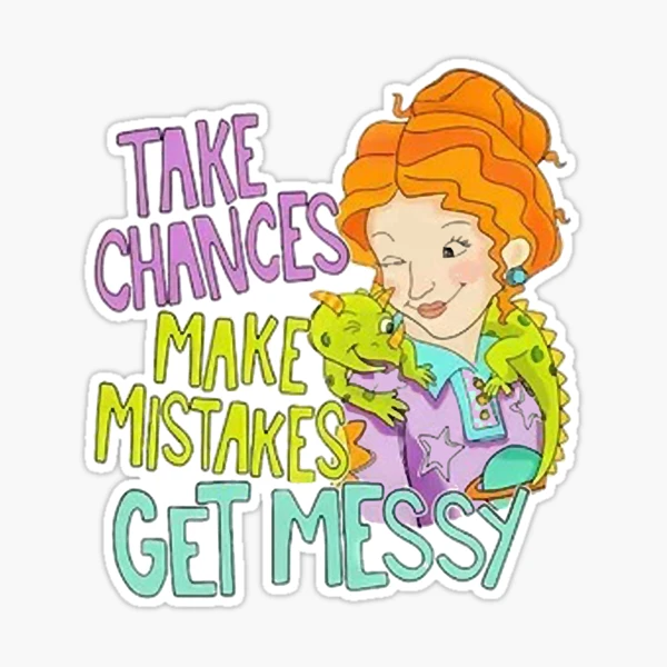 Ms. Frizzle of…Sticker / Magnet