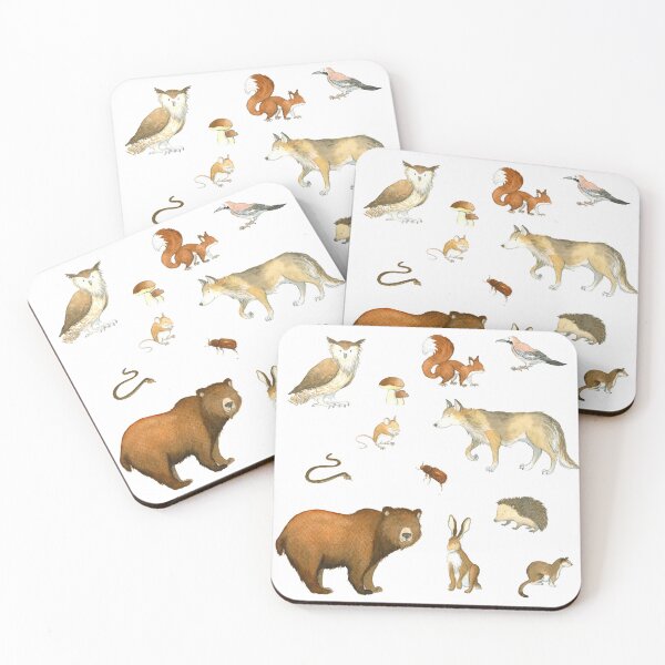 Item preview, Forest animals bear designed and sold by vmillustration.