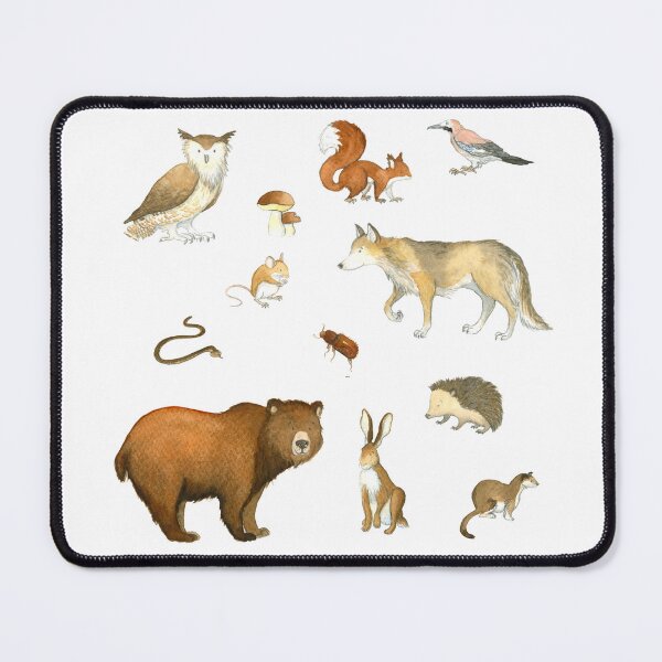 Item preview, Forest animals bear designed and sold by vmillustration.