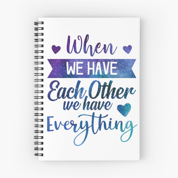 Item preview, When we have each other we have everything , love designed and sold by Souushop.