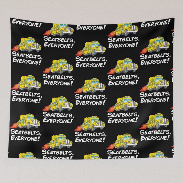 Item preview, Retro Vintage Magic Cartoons School Bus Kids Gifts For Everyone designed and sold by KaiCreativeShop.