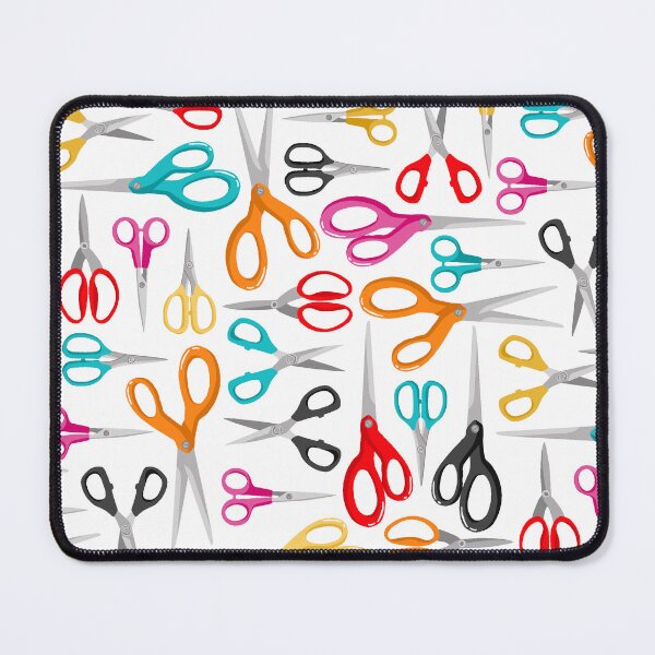 Item preview, Multi colour scissor print designed and sold by Cheekyleopard.