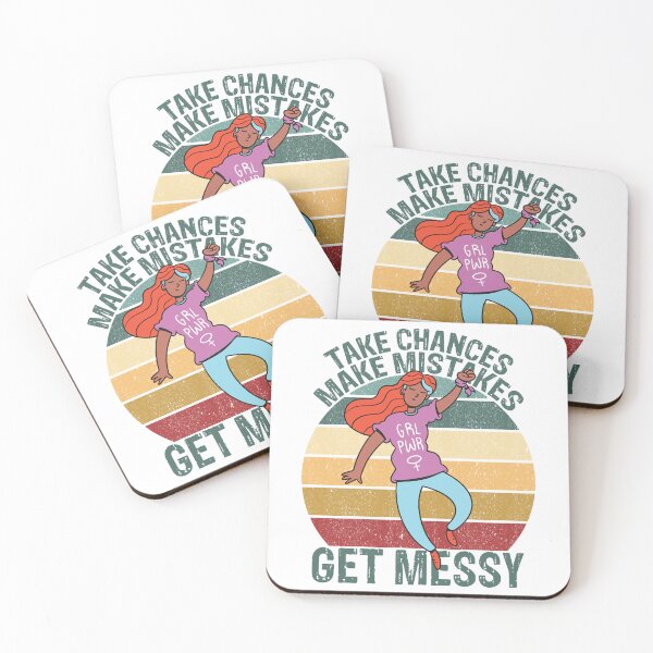 Item preview, Take Chances Make Mistakes Get Messy Women_s Inspire Gear   designed and sold by KaiCreativeShop.