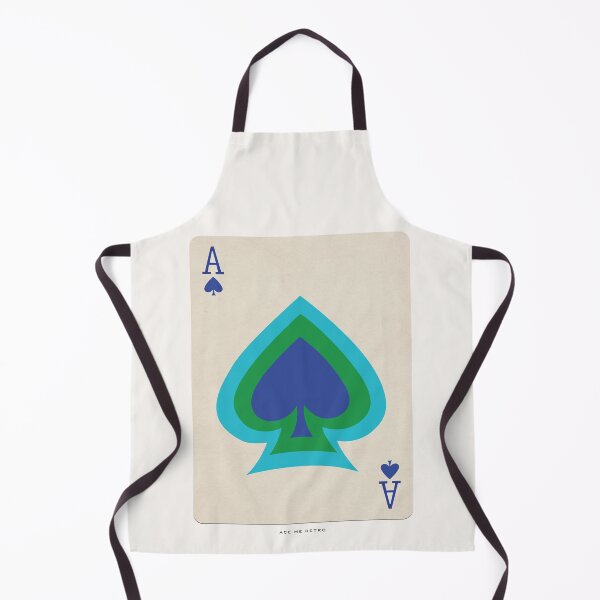 Item preview, ACE OF SPADES - RETRO ACE PLAYING CARD ILLUSTRATION - VINTAGE POKER designed and sold by HoneymoonHotel.