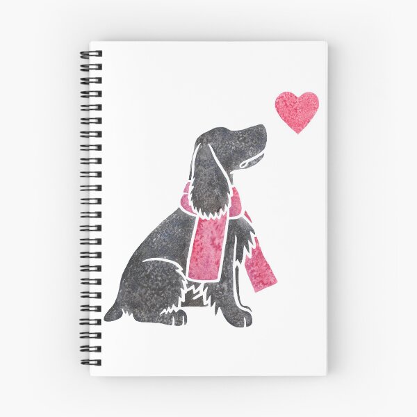 Item preview, Watercolour Field Spaniel (black) designed and sold by animalartbyjess.