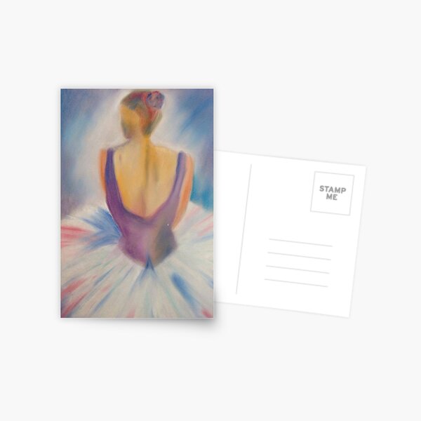 Ballerina Postcard