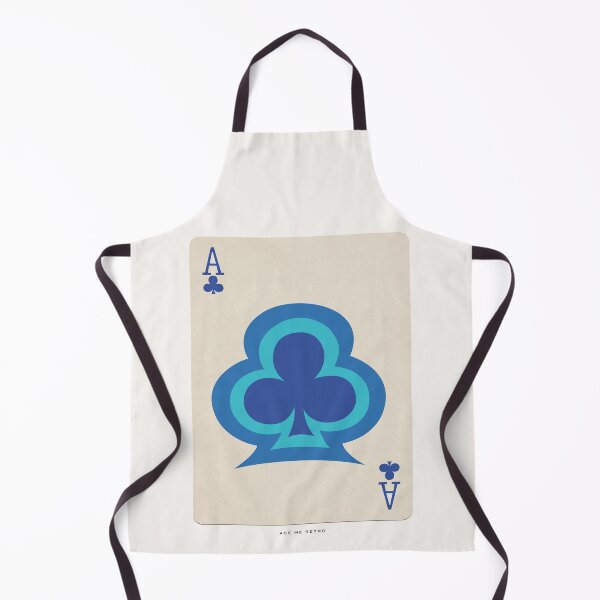 Item preview, ACE OF CLUBS - RETRO ACE PLAYING CARD ILLUSTRATION - VINTAGE POKER designed and sold by HoneymoonHotel.