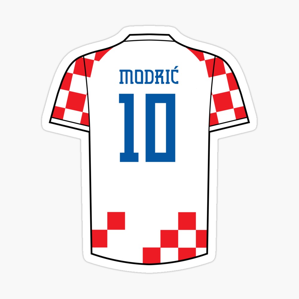 Luka Modrić Croatia Kit Poster for Sale by designsheaven