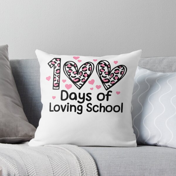 Item preview, 100 Days Of Loving School 100th Day Pink Hearts designed and sold by sasigifts.