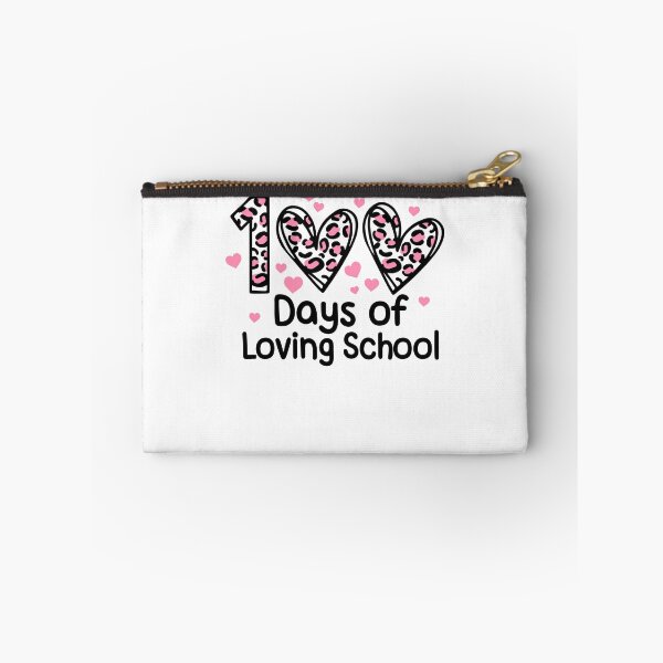 Item preview, 100 Days Of Loving School 100th Day Pink Hearts designed and sold by sasigifts.