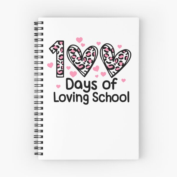 Item preview, 100 Days Of Loving School 100th Day Pink Hearts designed and sold by sasigifts.