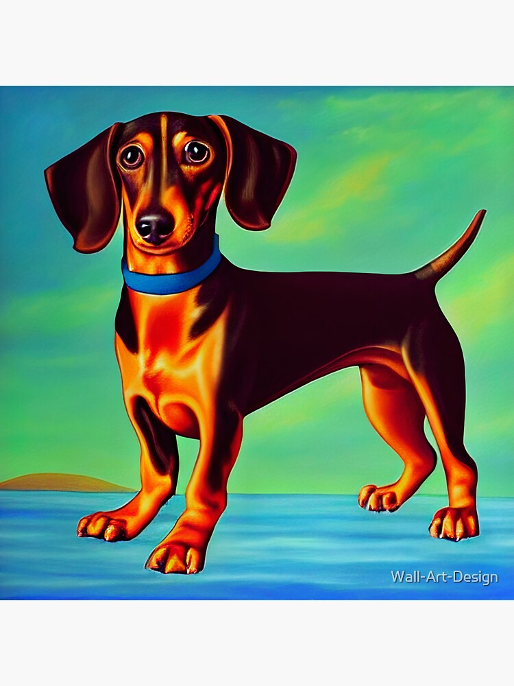 Dachshund wall stickers hotsell