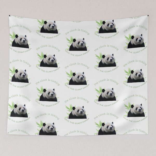 Item preview, Save The Panda The Clock is Ticking. Graphic T-shirt designed and sold by MagicWolfStar.