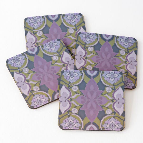 Item preview, Abstract Flower design in purple designed and sold by GAP90.