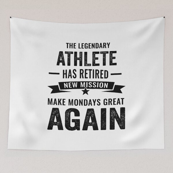 Item preview, This legendary athlete has retired not my problem, retirement party designed and sold by Dogs Geeky⭐⭐⭐⭐⭐.