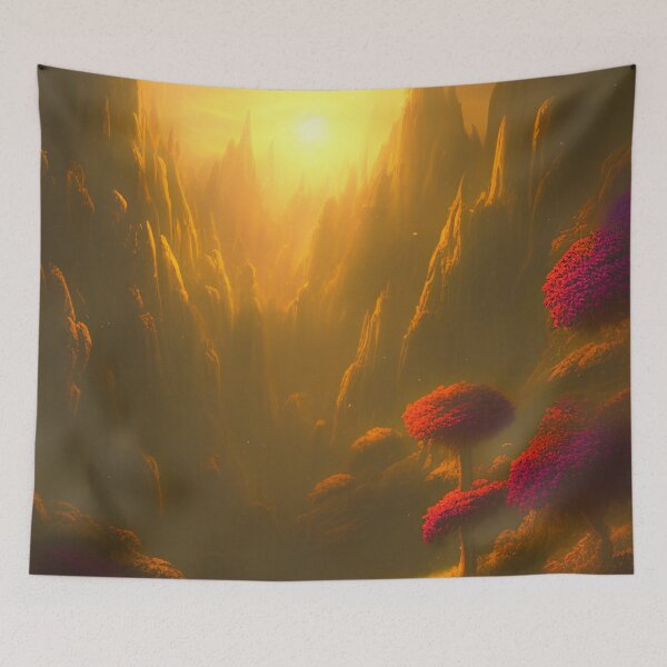 Item preview, Enchanted Fantasy Landscape designed and sold by ArtificialCraft.