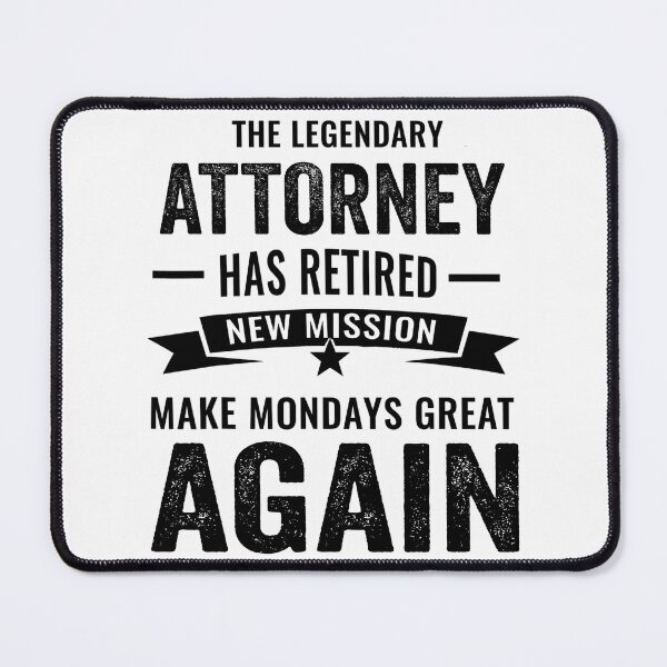 Item preview, attorney Retirement Shirt, A Legendary attorney Has Retired designed and sold by Dogs Geeky⭐⭐⭐⭐⭐.