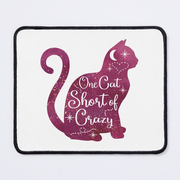 Item preview, One cat shouted crazy and stressed designed and sold by Souushop.