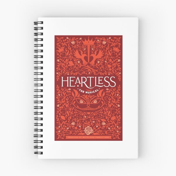 Item preview, Heartless Playbill Cover (red on red) designed and sold by Heartless-Shop.