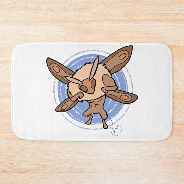 Item preview, Moth creature cartoon  designed and sold by Pittstop.