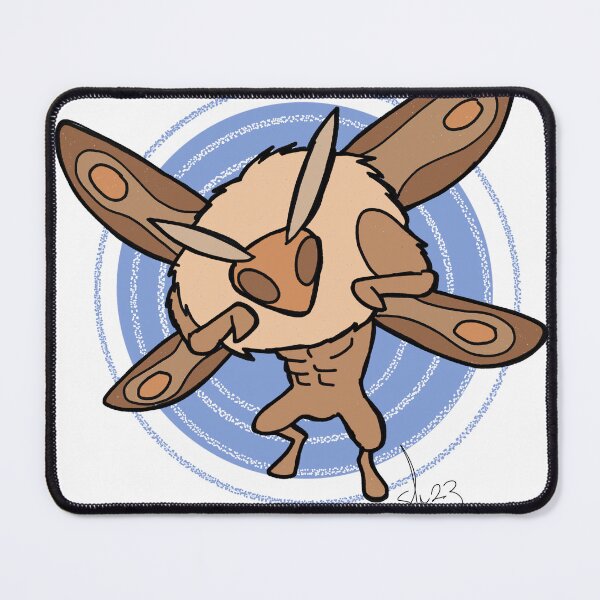 Item preview, Moth creature cartoon  designed and sold by Pittstop.