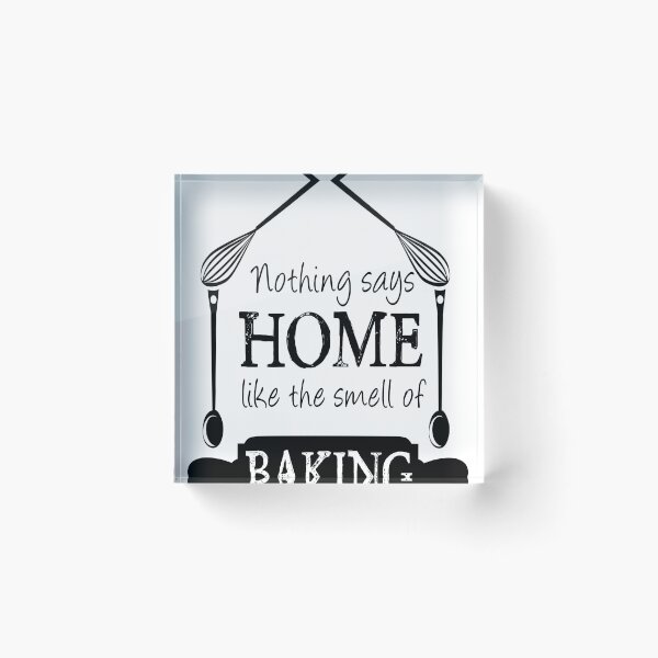 Item preview, nothing says home like baking designed and sold by 7designsbynature.