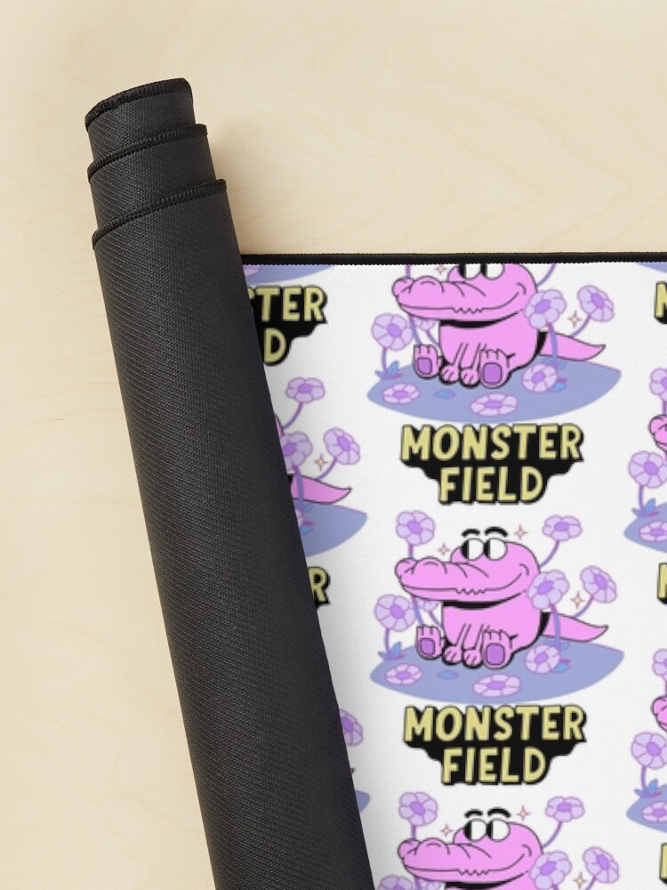 Alternate view of Pink Lizard Monster Field Mouse Pad