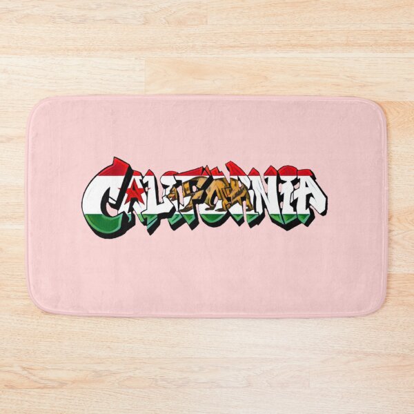 Item preview, Cool California Flag Graffiti - Pink designed and sold by Dude  Stuff.