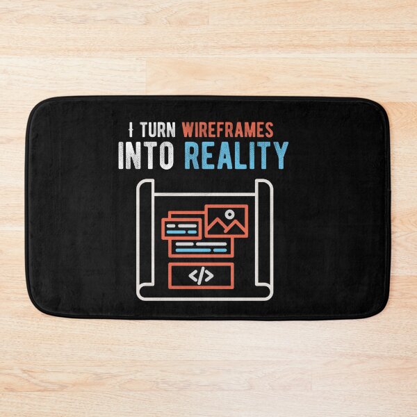 Item preview, I turn wireframes into reality designed and sold by mwebba2005.
