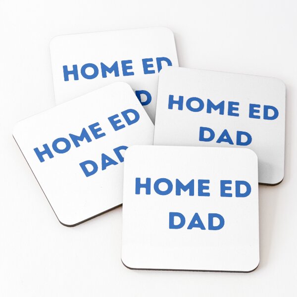 Item preview, Home Ed Dad (white/blue) designed and sold by Elisabeth  Elisabeth.